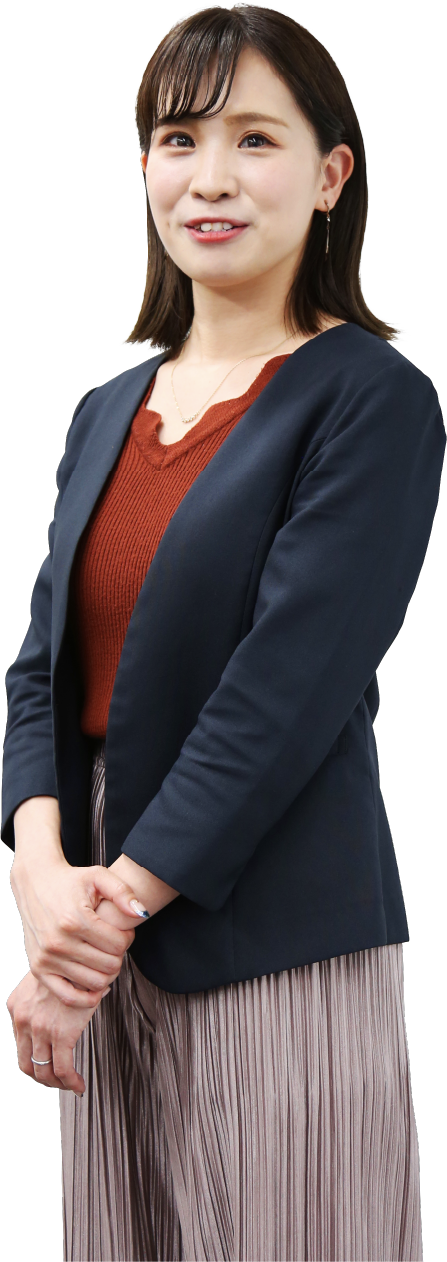 OM事業部 営業企画課 課長代理 田中 結依